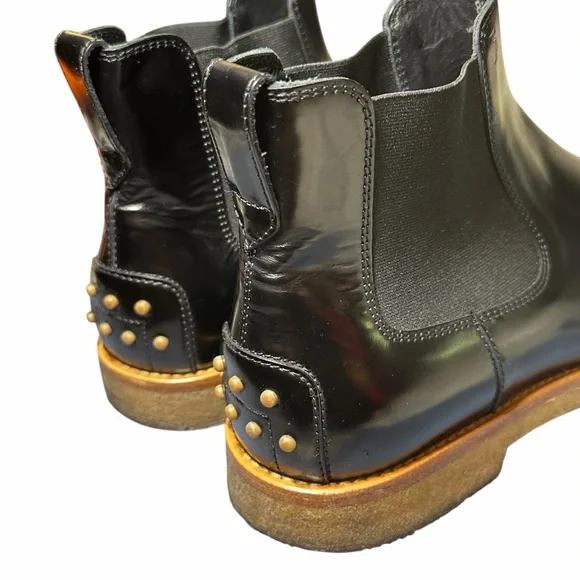 Men’s TOD’S Black Leather Chelsea Boots (Sz 8.5) (VGUC) - Picture 9 of 14